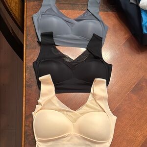 Women's Intimates Set - Black, Gray, and Cream
